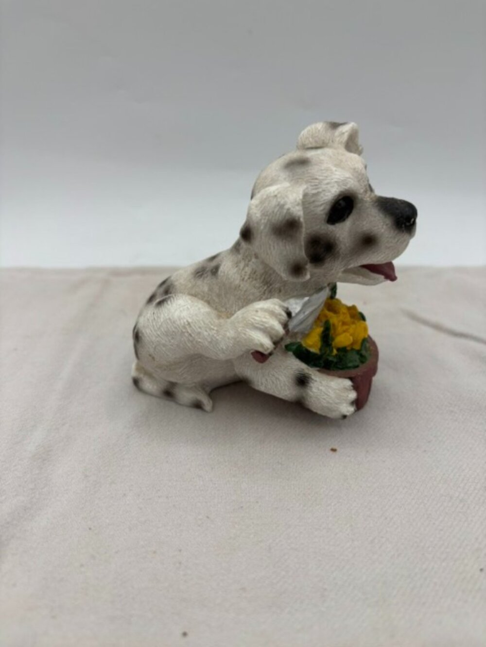 Unbranded Resin Dalmatian Puppy Figurine.